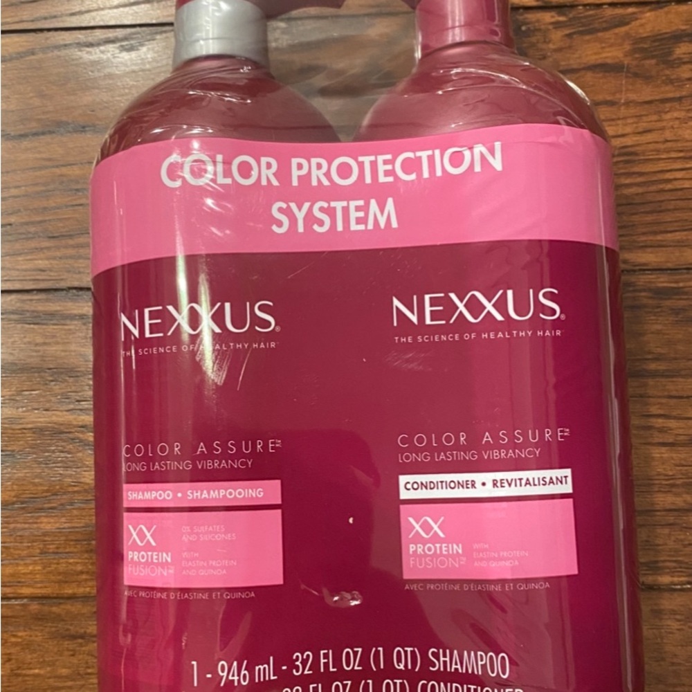 Nexxus Color Assure Shampoo & Conditioner Set - Pink